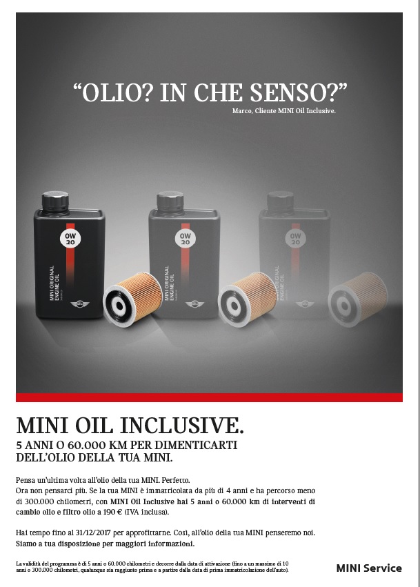 Pizzala Service MINI - Oil Inclusive