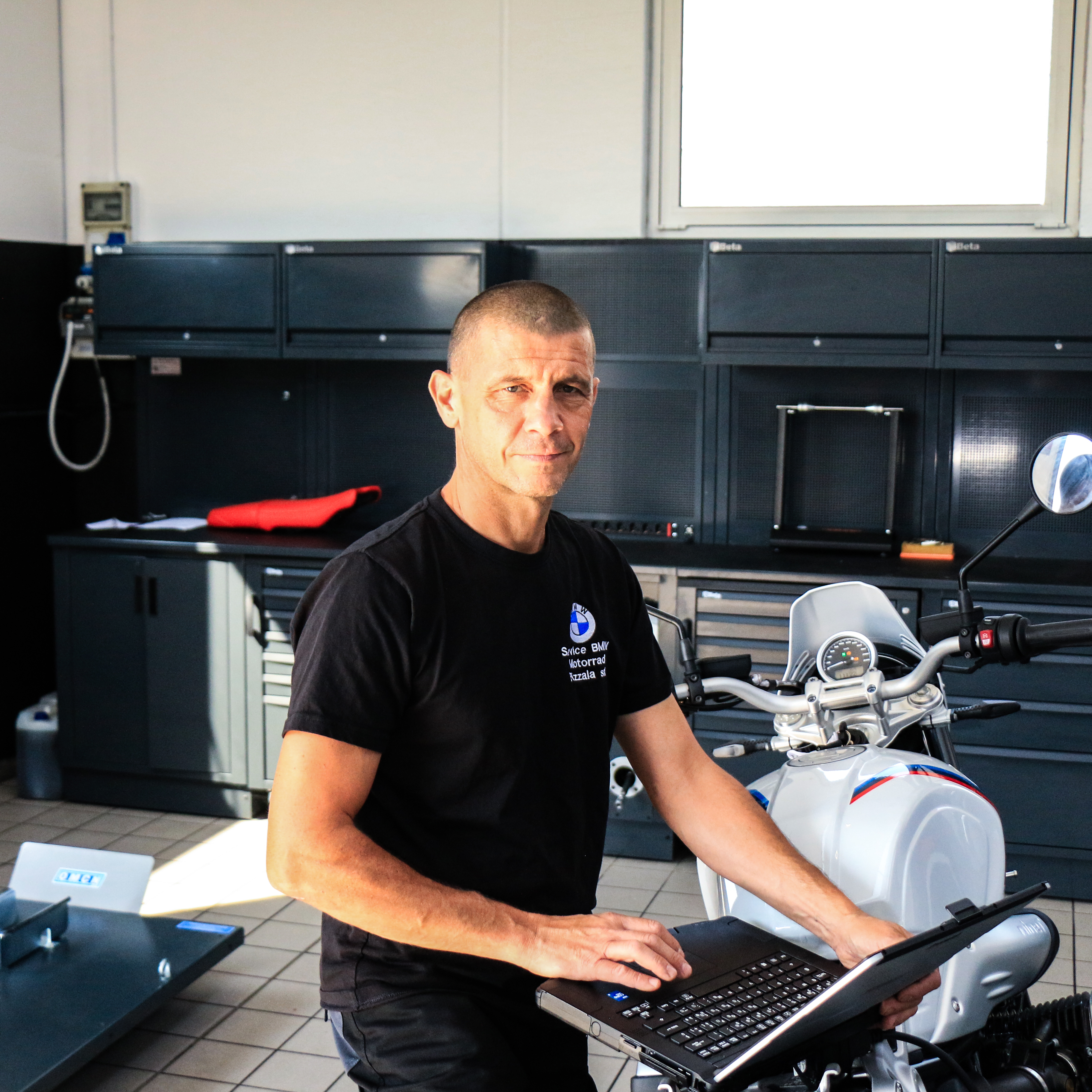 Responsabile Tecnico BMW Motorrad: Marco Bortoloni